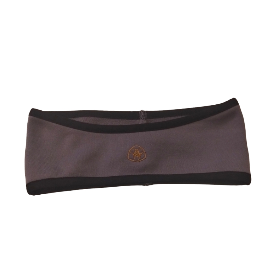 Polartec Winter Fleece HeadBands outdoor ear muff-Grey & Black